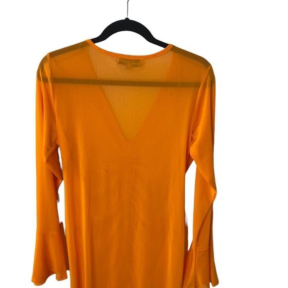 Almost Famous Mesh Sheer Swimsuit Coverup Dress Sz 2X - Picture 7 of 11